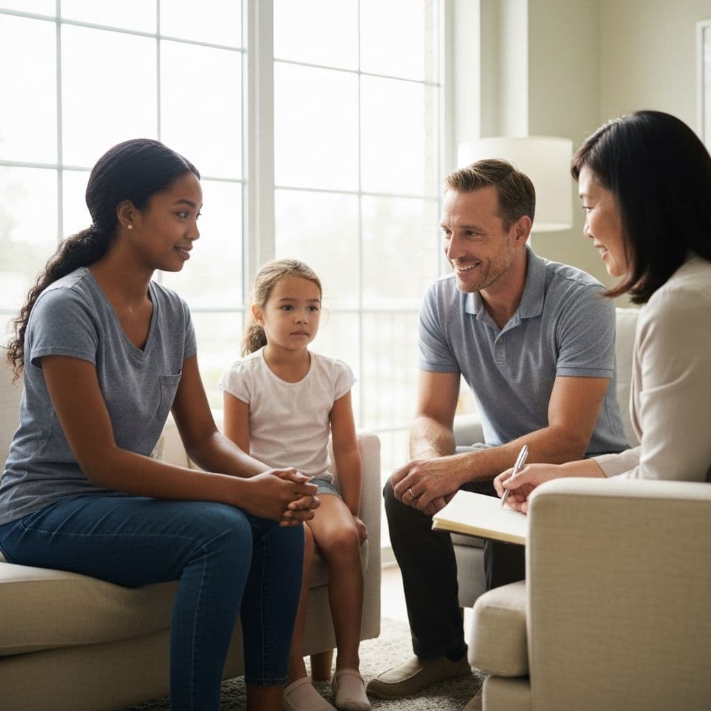 Collaborative care involving families at every step